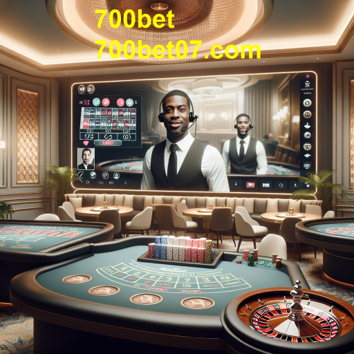 Entre em um novo nível de emoção em jogos de azar no 700bet.